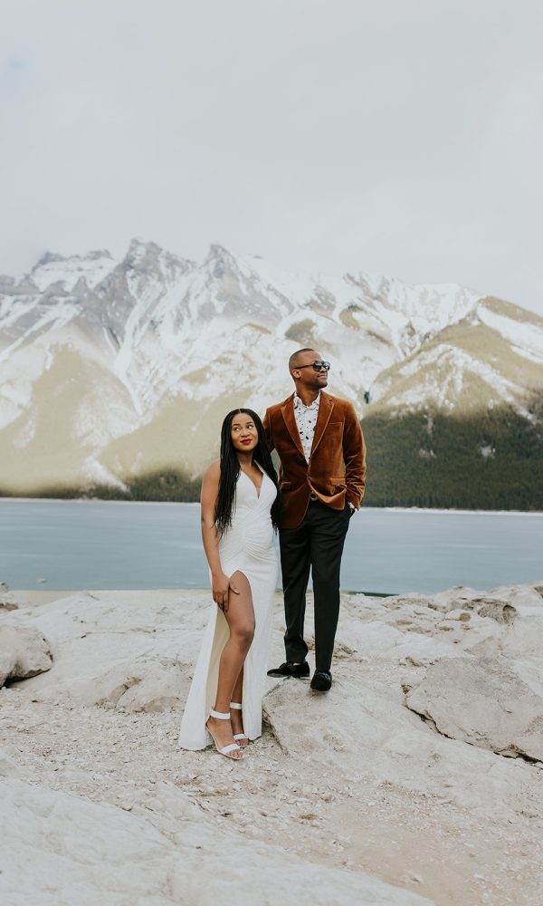 Cynthia - Lake Minnewanka Couples Session